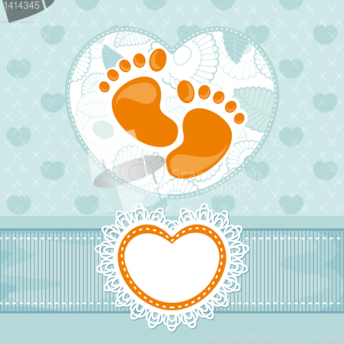 Image of cute baby card