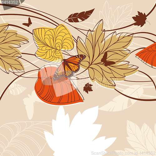 Image of lovely autumn card