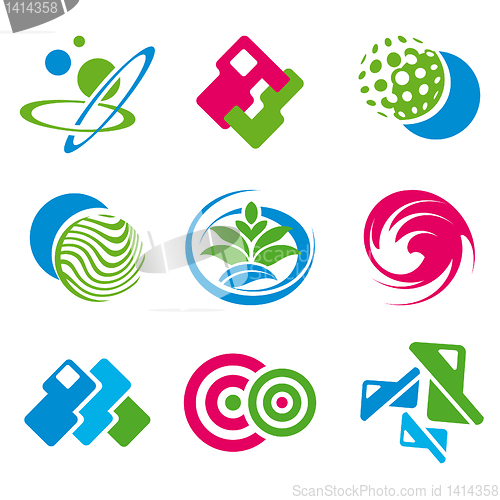 Image of set of abstract symbols
