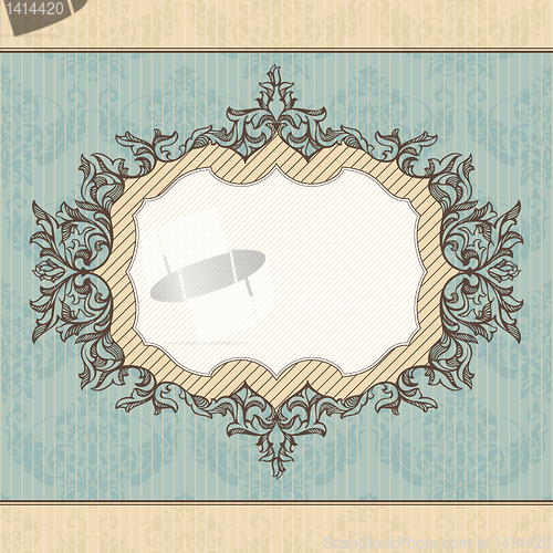 Image of royal vintage frame