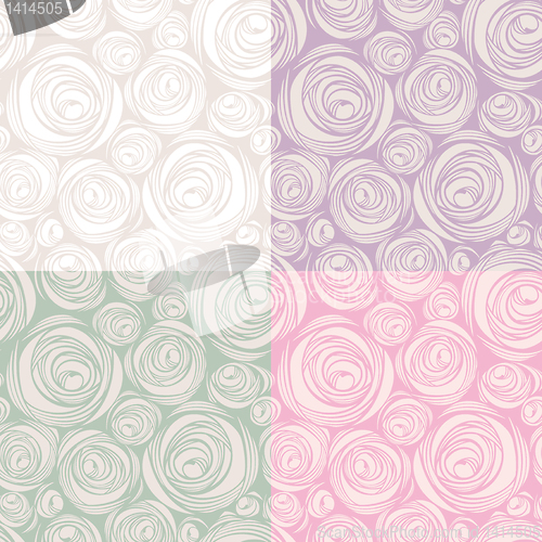 Image of decorative seamless patterns