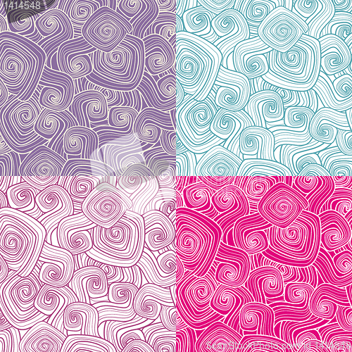 Image of decorative seamless patterns