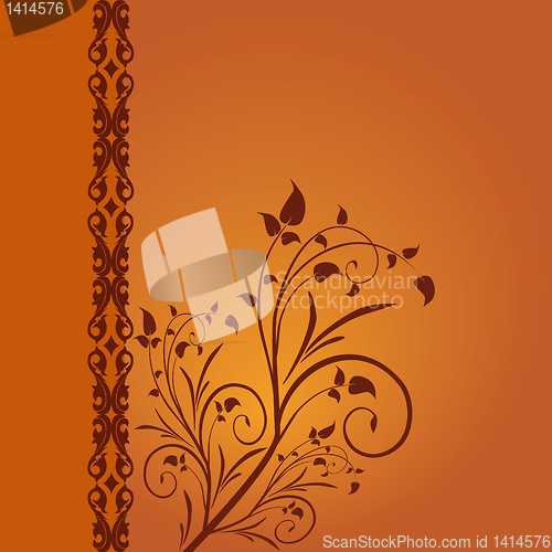 Image of Abstract flower background.