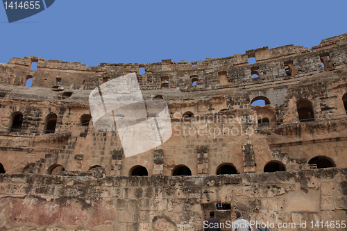 Image of The amphitheater in El-Jem, Tunisia