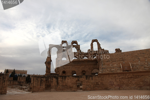 Image of The amphitheater in El-Jem, Tunisia