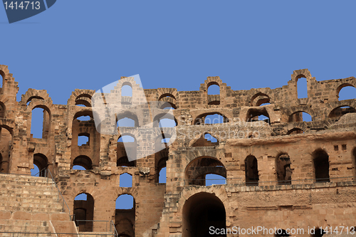 Image of The amphitheater in El-Jem, Tunisia