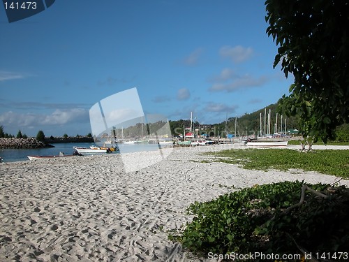 Image of Seychelles harbour