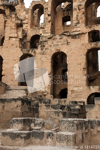 Image of The amphitheater in El-Jem, Tunisia