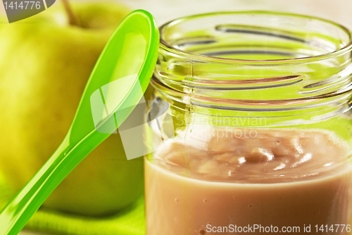 Image of apple puree