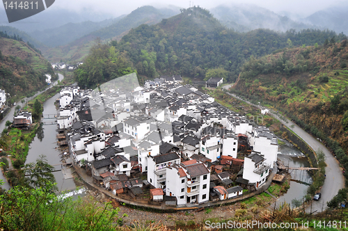 Image of Traditional Chinese village