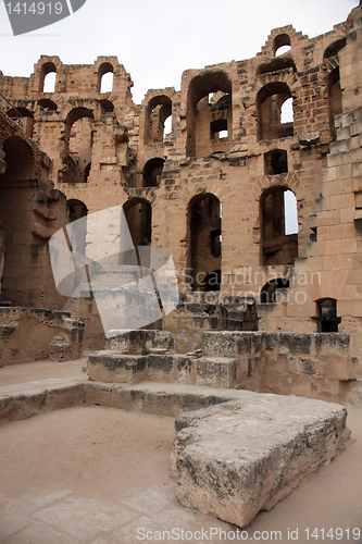 Image of The amphitheater in El-Jem, Tunisia