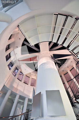 Image of spiral staircase