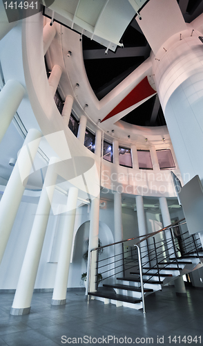 Image of spiral staircase