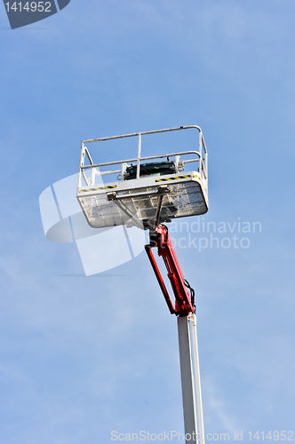 Image of hydraulic construction cradle 