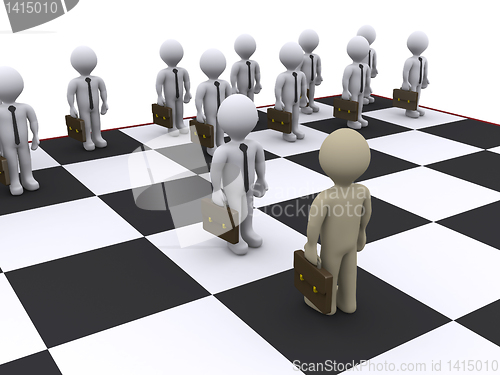 Image of Business chess