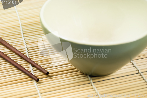 Image of Chopsticks and Bowl