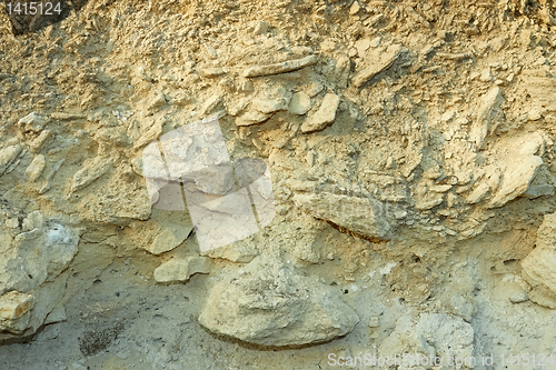 Image of Natural limestone structure