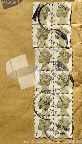 Image of UK stamps