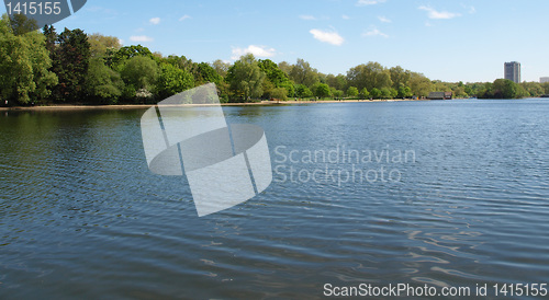 Image of Serpentine lake, London