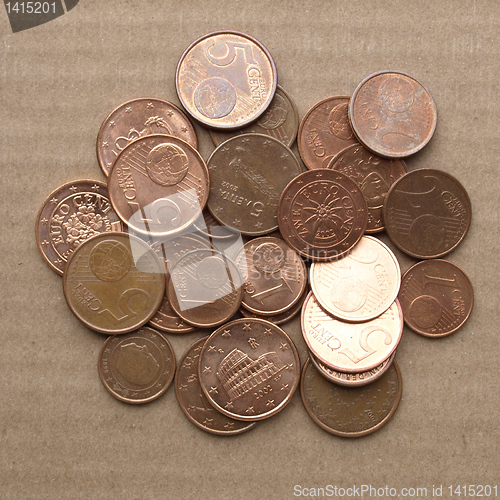 Image of Euro coins