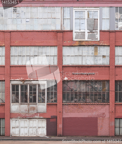 Image of Old industrial window