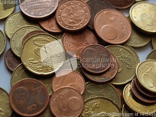 Image of Euro coins