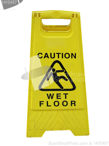 Image of Caution wet floor