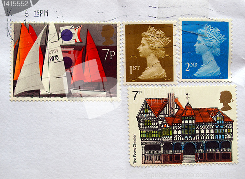 Image of UK stamps