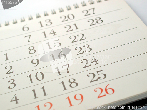 Image of Calendar picture