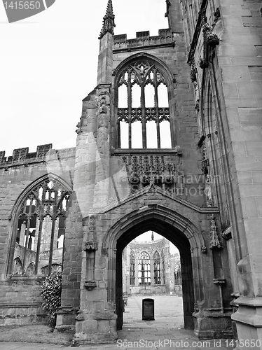 Image of Coventry Cathedral ruins