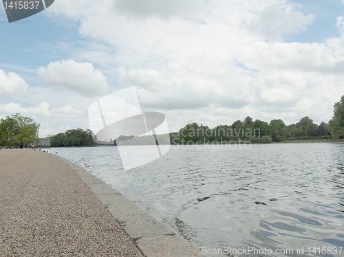 Image of Serpentine lake, London