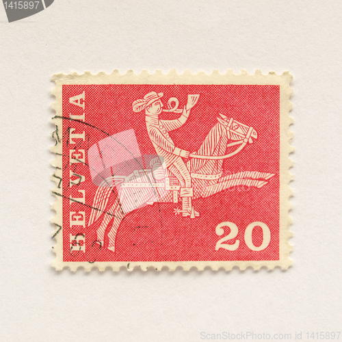 Image of Swiss stamps