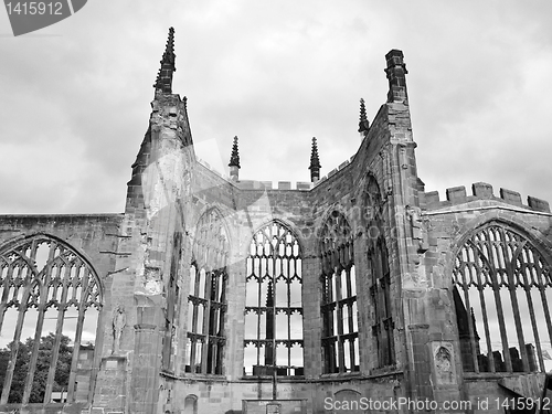 Image of Coventry Cathedral ruins