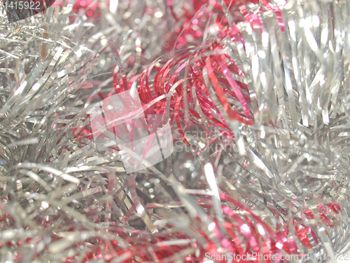 Image of Christmas tinsel