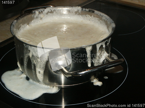 Image of Saucepan with milk