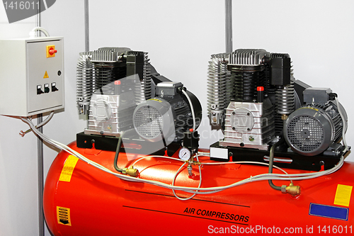 Image of Double air compressor