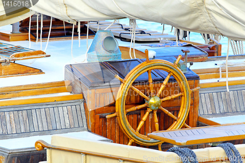 Image of Sailship wheel