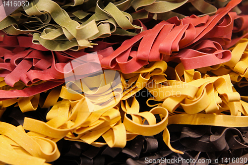 Image of Tagliatelle three colors