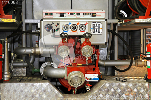 Image of Fire engine pump