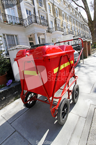 Image of Postman cart