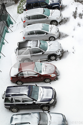 Image of Snow parking