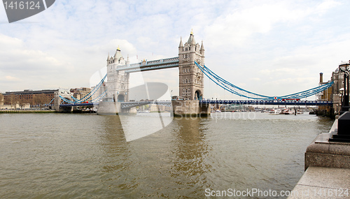 Image of Tower Bridge panorama