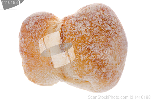 Image of White wheat round bread 