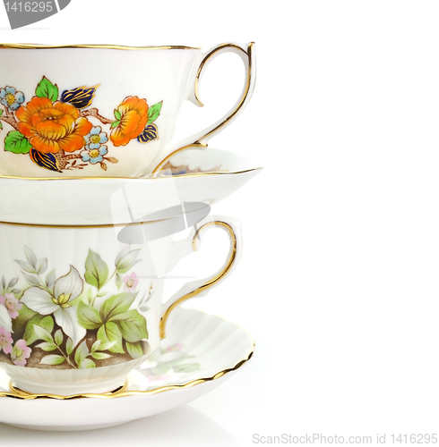 Image of Vintage Coffee Or Tea Cups