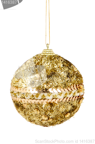 Image of Christmas ball isolated