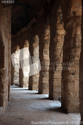 Image of The amphitheater in El-Jem, Tunisia