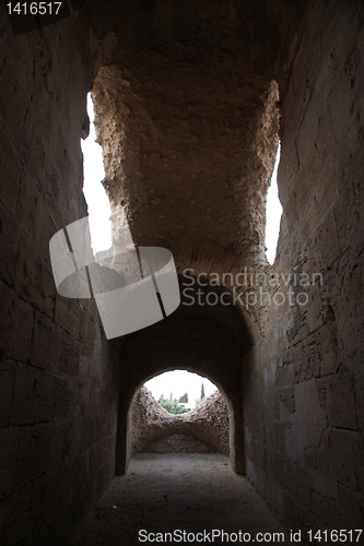 Image of The amphitheater in El-Jem, Tunisia