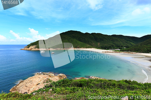 Image of Sai Wan beach in Hong Kong