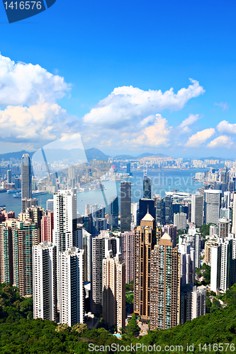 Image of Hong Kong cityscape