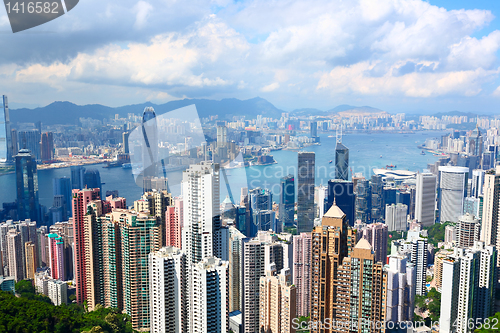 Image of Hong Kong cityscape